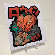Pumpkinzilla Sticker - JDMapproved.de