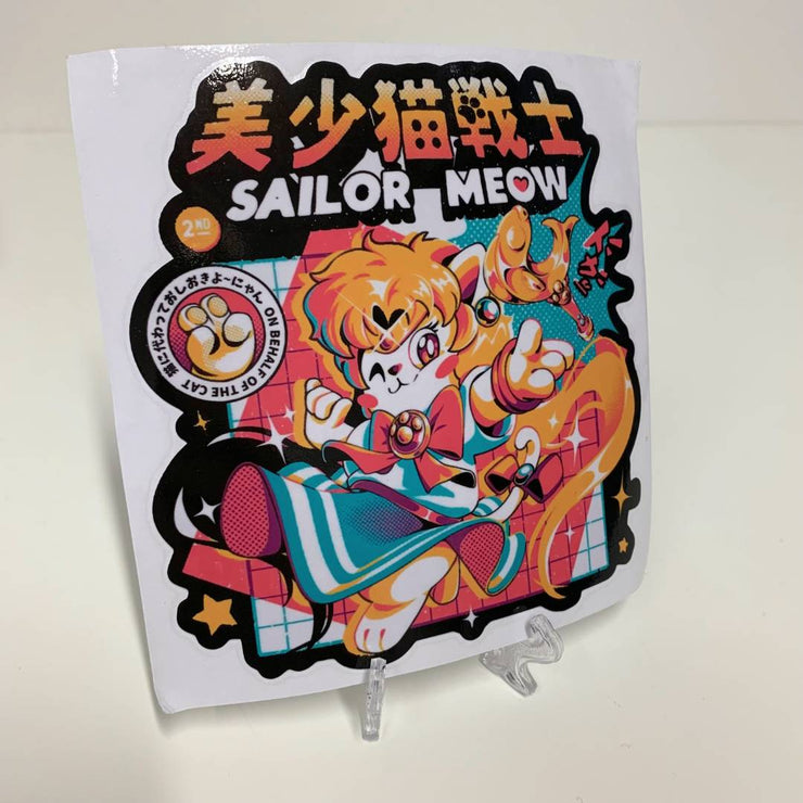 Sailor Meow Sticker - JDMapproved.de
