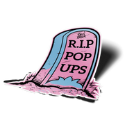 RIP Pop Ups Sticker - JDMapproved.de
